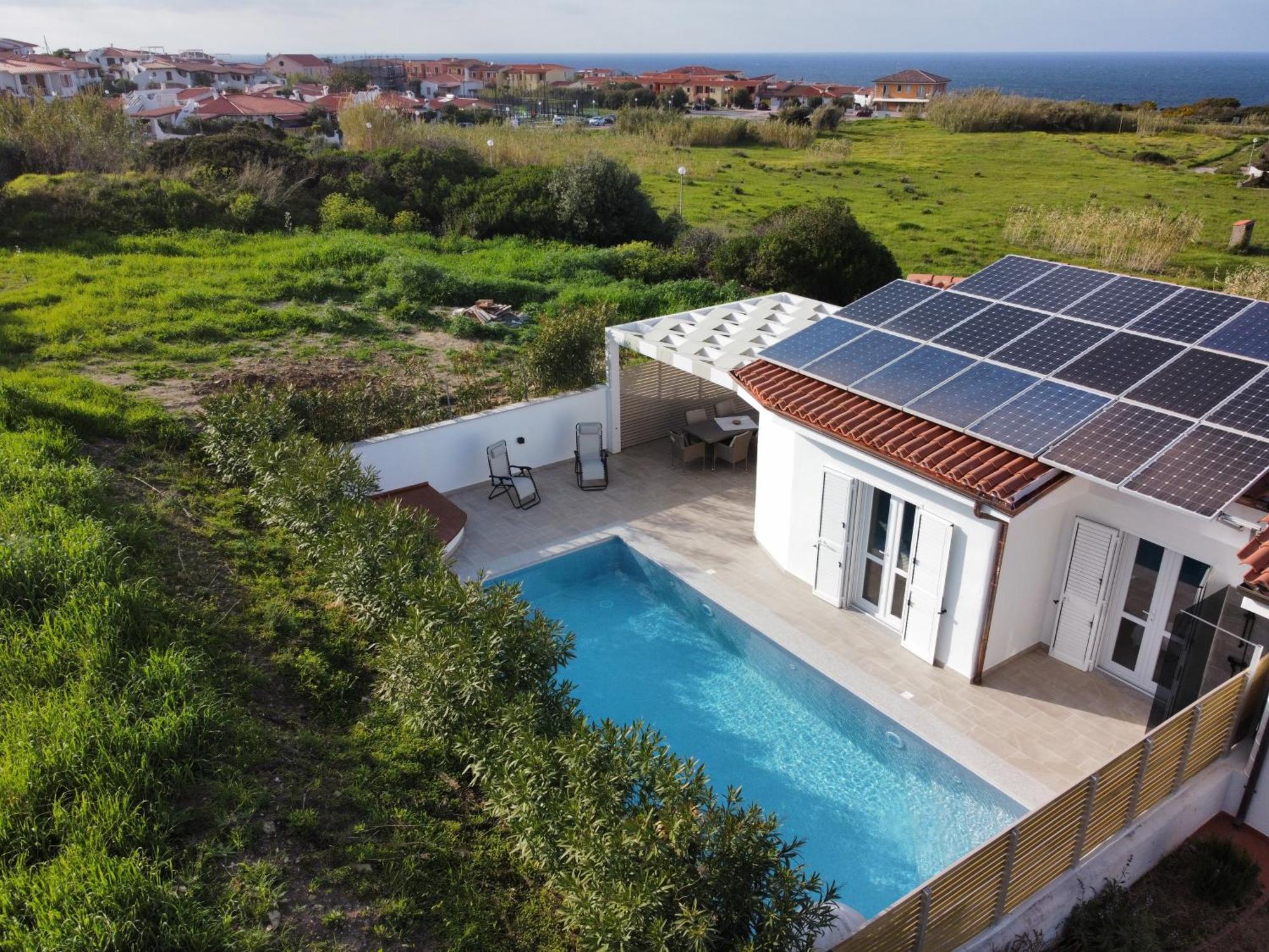 Casa Su Soli Sardu II - Sea View Valledoria  Luaran gambar