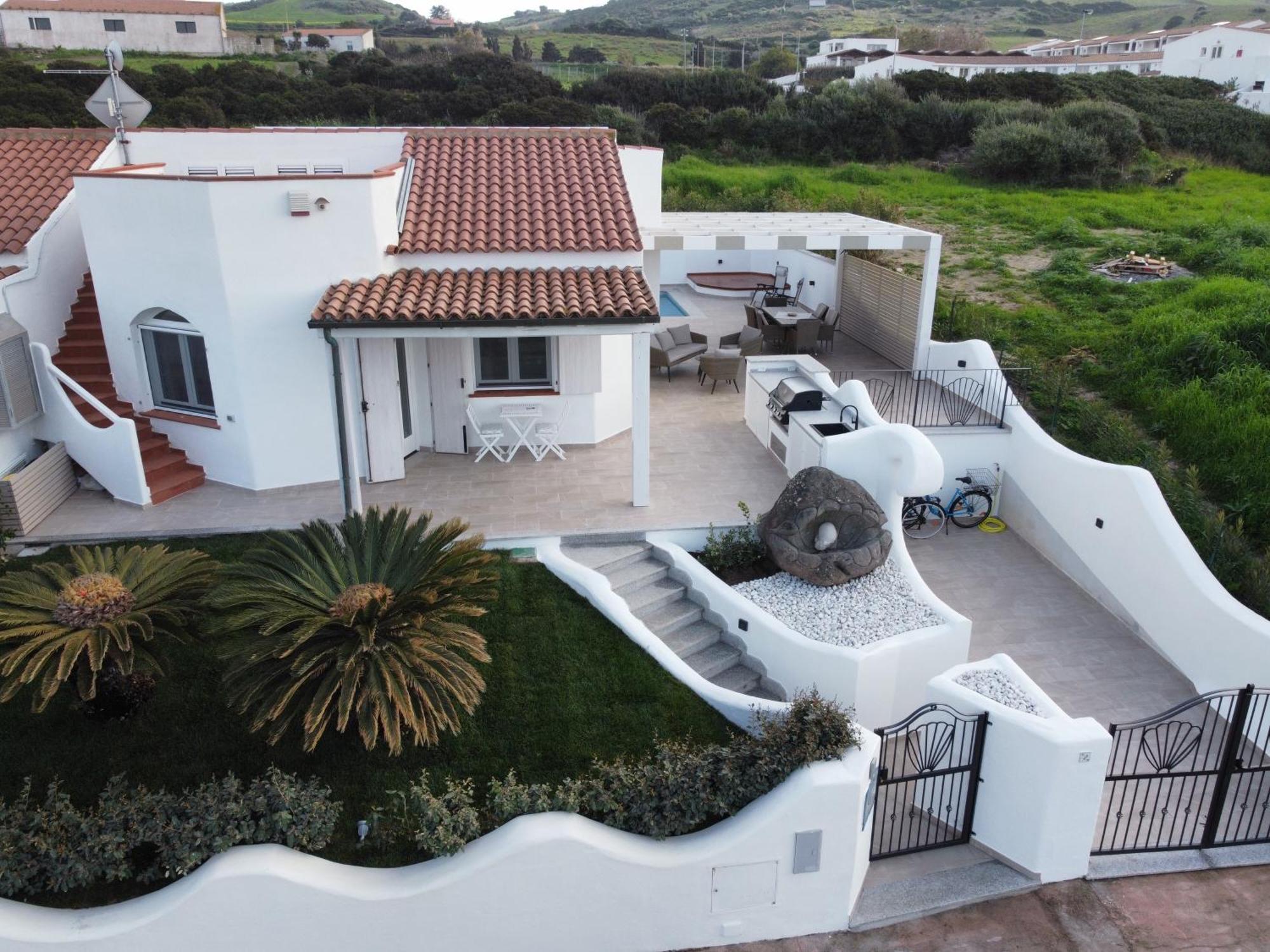 Casa Su Soli Sardu II - Sea View Valledoria  Luaran gambar